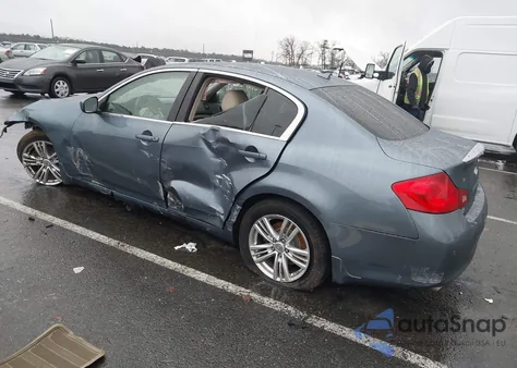 2010 Infiniti G37X из США, поврежденный, VIN JN1CV6AR8AM458171